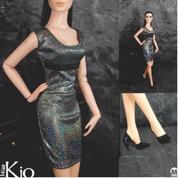 Evening Dress & Shoes Fashion